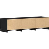TV ormarić crni hrast 140x40x36 cm inženjerski drvo | Eponuda.ba