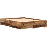 Krevetna konstrukcija Staro drvo 140 x 200 cm Konstruirano drvo | shoptok.hr