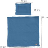 Roba Modra otroška posteljnina za otroško posteljico 80x80 cm Seashells – | Shoptok.si