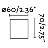 Faro 62152 - Zidno svetlo TEN 1xE27/15W/230V zlatno | Eponuda.com