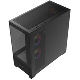 BIT FORCE SPARK ARGB-TG3 Midi Tower ARGB Gaming PC ATX kućište bez napajanja, crno | shoptok.hr