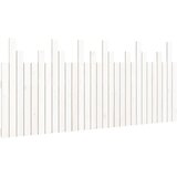  Zidno uzglavlje bijelo 185x3x80 cm od masivne borovine | shoptok.hr