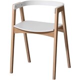 Oliver Furniture® otroški stolček white/oak Cene