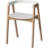 Oliver Furniture® otroški stolček white/oak
