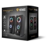 Yenkee Zvučnici za računar 2.0 6W YSP 2003 RGB, Crni | Eponuda.ba