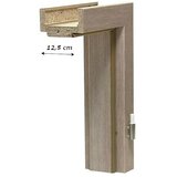 GETADOOR Dovratnik Aperto Cappuccino GA11 (Š x V: 950 x 2.000 mm, Širina zida: 12,5 cm, DIN desno, Srebrni hrast) | shoptok.hr