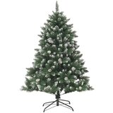 vidaXL Umjetno božićno drvce s stalakom Zelena 105 x 105 x 150 cm | shoptok.hr