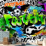  Foto tapeta - Football Graffiti 300x210 Vodootporna | shoptok.hr