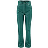Trendyol Green Faux Leather Pants Cene