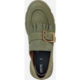 Geox Light green women's moccasins Vilde - Women's | shoptok.hr