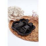 Kesi Children's sandals with velcro fastening, Black Orretta | shoptok.hr