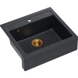 Quadron sudoper BILL 110 + nano PVD antracit/bakar | shoptok.hr