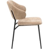 MID.YOU STOL, kovina, tekstil rjava, črna | Shoptok.si