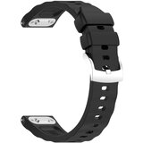 INF združljiv silikonski nadomestni pas za huawei watch GT6 46mm - črn, (5000116497) | Shoptok.si