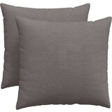 vidaXL Blazine za kavč 2 pcs Svetlo siva 50 x 50 cm Žametna tkanina | Shoptok.si