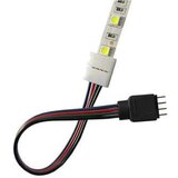 MasterLED rgb led konektor 10mm enostranski + 4 pin | Shoptok.si