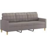  Trosjed od tkanine Smeđe-siva 180 cm | shoptok.hr