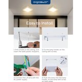 Aigostar LED plafonsko svetlo za površinsku montažu LED/18W/230V 4000K 22,6x22,6 cm belo | Eponuda.com