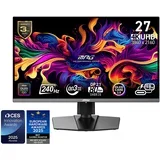 Monitor MPG 272URX QD-OLED 68,5 cm (27"), 4K UHD, 240Hz, 0,03ms (GTG), črn – nastavljiv po višini|Gaming, (5000150856)