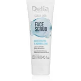 Delia Cosmetics Clean Skin vlažilni piling za obraz 250 ml