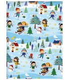  PAPIR UKRASNI ROLA 100X500 CM NOVOGODIŠNJI LEBEZ 61051 | shoptok.hr