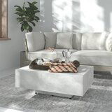 vidaXL Klubska mizica betonsko siva 85x55x31 cm iverna plošča Cene