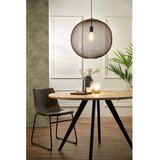 Light & Living mat črna viseča svetilka s kovinskim senčilom ø 50 cm reilley – | Shoptok.si