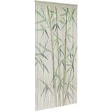 vidaXL Zavjesa za vrata protiv insekata Otisak bambusa 90x220 cm u