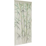 vidaXL Zavjesa za vrata protiv insekata Otisak bambusa 90x220 cm