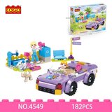  Cogo kockice-girls kolekcija: auto - kabriolet. 182 delova. ( 93413 ) | Eponuda.com