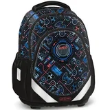 Gamers HUD anatomski šolski nahrbtnik 33 × 42 × 21 cm
