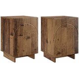  Noćni ormar 2 pcs Staro drvo 33,5 x 34,5 x 50 cm | shoptok.hr