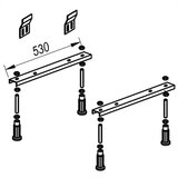 Kolpa San za kadu (2 Kom., Prikladno za: Akrilne kade) | shoptok.hr