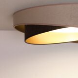  BRILAGI-LED Plafonsko svetlo VELVET TWIST LED/24W/230V 4000K prečnik 55 cm bež/braon/zlatno | Eponuda.com