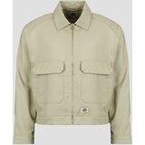 Dickies HEMP TWILL TRUCKER JACKET EUCALYPTUS Bež Cijene