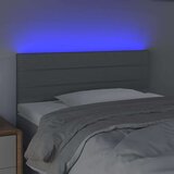  Uzglavlje svjetlosivo 80 x 5 x 78/88 cm od tkanine | shoptok.hr