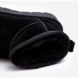 Boto Fashionable Suede Low Snow Boots Black Nucca | shoptok.hr