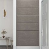  Zidne ploče 12 kom svjetlosive 90 x 30 cm baršunaste 3 24 m² | shoptok.hr