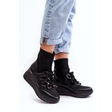 Boto Women's Wedge Boots with Sock Black Helladina | Shoptok.si