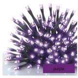 STANDARD LED povezovalna božična veriga, 10 m, zunanja in notranja, vijolična | Shoptok.si