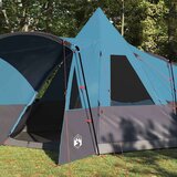  Teepee šator s krovom s pohranom Plava 720 x 465 x 295 cm | shoptok.hr