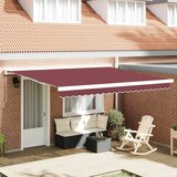 Tenda na ručno uvlačenje bordo 400 x 300 cm | Eponuda.com