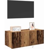 TV zidni ormar Staro drvo 80 x 35 x 31 cm Konstruirano drvo | Eponuda.ba