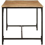  Blagovaonski stol 160 x 80 x 75 cm masivnog grubog drva manga | shoptok.hr