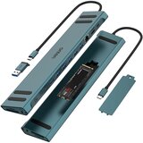 Onten Multifunkcionalna dock stanica, USB Type-C, 17u1, Sa prikljuckom, M.2 SSD, (OTN-9399) | Eponuda.com