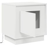  Noćni ormar Bijelo 44 x 34,5 x 45 cm Konstruirano drvo | Eponuda.com