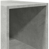vidaXL Visoka omara betonsko siva 30x41x185 cm inženirski les | Shoptok.si