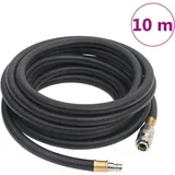 Hibridno zračno crijevo crno 0 6 10 m od gume i PVC-a