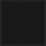  Stolić za kavu crni s crnim staklom 40 x 40 x 50 cm | Eponuda.com