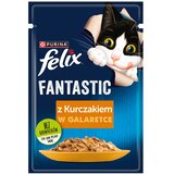Nestle PURINA Felix Fantastic: piščanec - mokra hrana za mačke - 85 g, (21385793) Cene